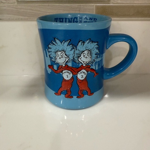 Dr. Seuss Other - Universal’s Islands of Adventure Blue Dr. Seuss Thing 1 and Thing 2 Mug 2006